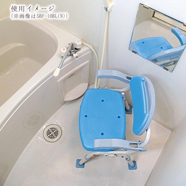 マキテック シャワーベンチ シャワーチェア 折りたたみ 背付き