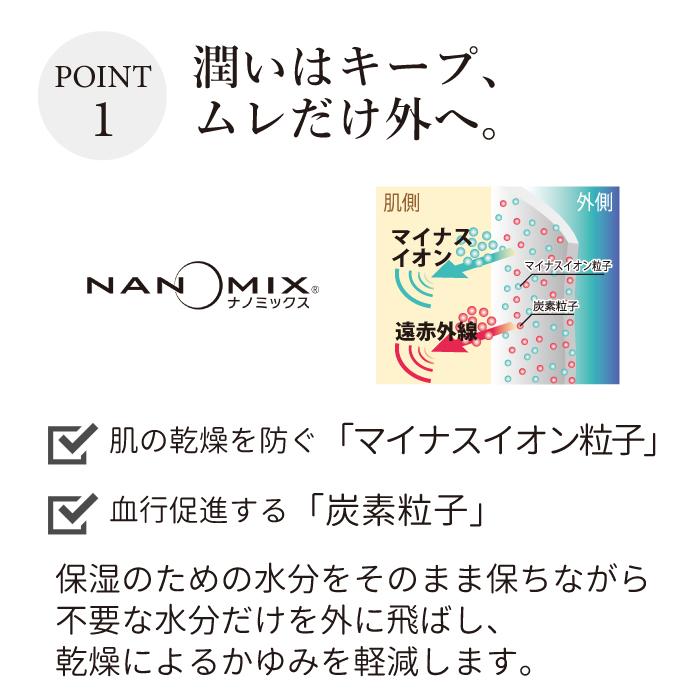 ナノミックス チューブ包帯 幅10cm 子ども・大人用 敏感肌 アトピー