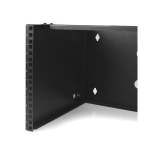 サーバーラック／壁面ブラケット／6U／19インチ／奥行35cm／スチール 目安在庫=△