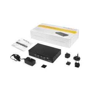 KVMスイッチ/4ポート/1画面/DP 1.2/4K60Hz/USB 2.0ハブ/AUX 目安在庫