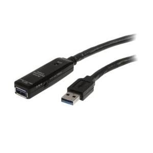 USBケーブル/A-A/3m/USB 3.0/アクティブ延長/オス・メス/BK 目安在庫=△