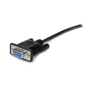 StarTech.com シリアルケーブル/RS232Cストレート延長/50cm/オス・メス/BK 目安在庫=○|nanos|02