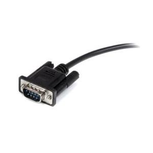 StarTech.com シリアルケーブル/RS232Cストレート延長/50cm/オス・メス/BK 目安在庫=○|nanos|03