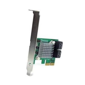PCI Expressカード/x2/PCIe 2.0 - 4ポート SATA 3.0/HyperDuo機能 目安