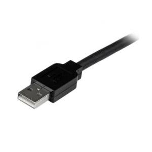 USBケーブル/A-A/25m/USB 2.0/アクティブ延長/オス・メス/BK 目安在庫=△