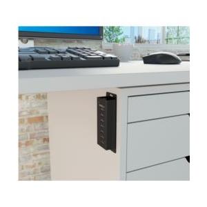 USBハブ/USB 3.0/USB-A - 7x USB-A/ACアダプター/壁面設置対応 目安在庫=△_3