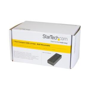 USBハブ/USB 3.0/USB-A - 7x USB-A/ACアダプター/壁面設置対応 目安在庫=△_5