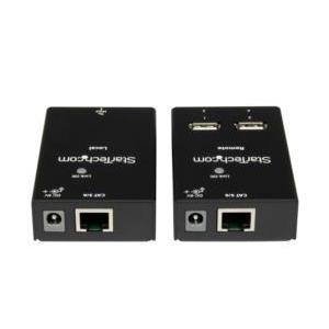 USBエクステンダー/40m/Cat6/Cat5 LANケーブル使用/4PUSB 2.0ハブ 取り寄せ商品_2