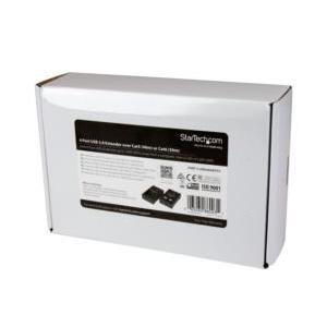 USBエクステンダー/40m/Cat6/Cat5 LANケーブル使用/4PUSB 2.0ハブ 取り寄せ商品_4