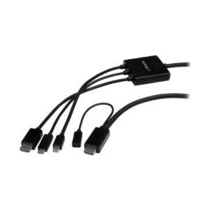 ＳｔａｒＴｅｃｈ．ｃｏｍ USB-C   HDMI   Mini DisplayPort HDMI変換アダプタケーブル 2m 取り寄せ商品