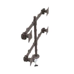 モニターアーム/4画面/最大27インチ/多関節/1台あたり耐荷重8kg 目安在庫=△_3