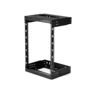 サーバーラック/壁面設置型/15U/19インチ/2ポスト/奥行調整可能 目安在庫=△