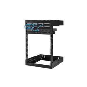 サーバーラック/壁面設置型/15U/19インチ/2ポスト/奥行調整可能 目安在庫=△_3