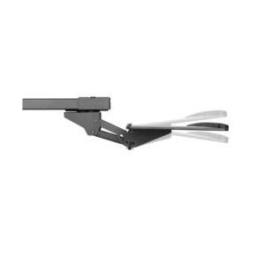 キーボードトレイ/スライド式/670x255mm/リストレスト/耐荷重2kg 目安在庫=○