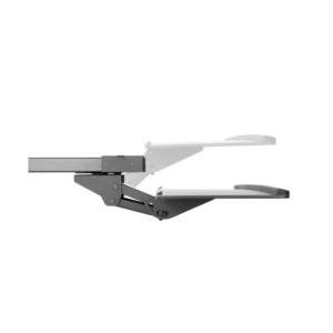 キーボードトレイ/スライド式/670x255mm/リストレスト/耐荷重2kg 目安在庫=○