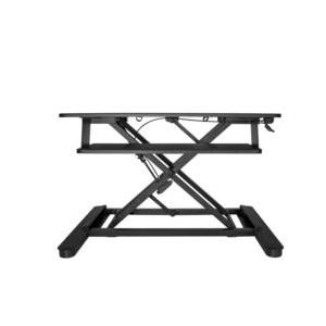 昇降デスク/平面設置/24インチモニタ2台積載可能/耐荷重12.7kg 目安在庫=△の画像