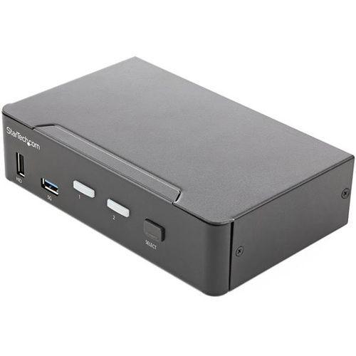 KVMスイッチ/2ポート/2画面/HDMI 2.0/4K60Hz/USB 3.0 ハブ/AUX 目安在庫=△