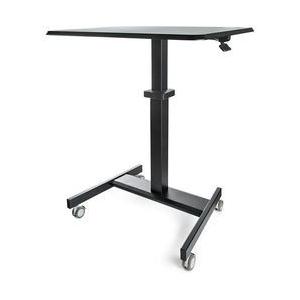 昇降デスク/キャスター付き/ワンタッチ高さ調節レバー/耐荷重30kg 目安在庫=△