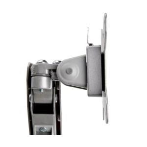 モニターアーム/左右2画面/最大32インチ/2x USB & AUX/シルバー 取り寄せ商品