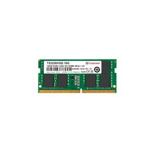 トランセンド・ジャパン 16GB DDR4 3200 SO-DIMM 2Rx8 1Gx8 CL22 1.2V 取り寄せ商品｜nanos