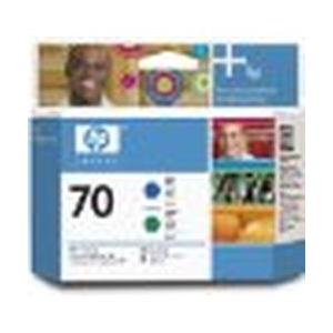 HP70 プリントヘッド ブルー/グリーン 取り寄せ商品