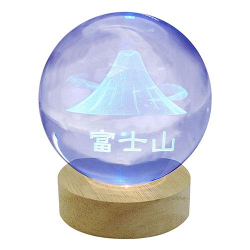 JTT 3Dクリスタルボールライト 富士山 RGB 取り寄せ商品 : ナノズ