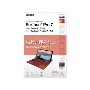 エレコム 年中無休 Surface Pro7 Pro6 Pro お得 2017 防指紋 保護フィルム 光沢 メーカー在庫品