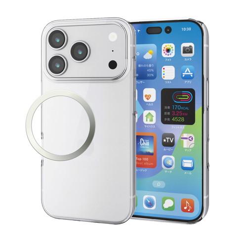 ELECOM（エレコム） iPhone 17 Pro ケース ハード 極薄 透明 メーカー