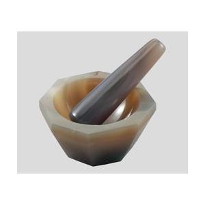 アズワン メノー乳鉢(深型) φ100×φ120×40mm 乳棒付き (1個) 取り寄せ商品