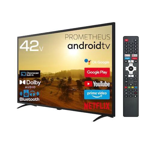 ユニーク 42型 AndroidTV/チューナーレス スマートテレビ 取り寄せ商品