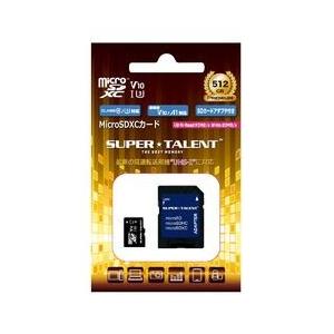 ＳｕｐｅｒＴａｌｅｎｔ UHS-I Class10 対応 microSDXCカード 512GB ST12MSU1P 取り寄せ商品｜nanos