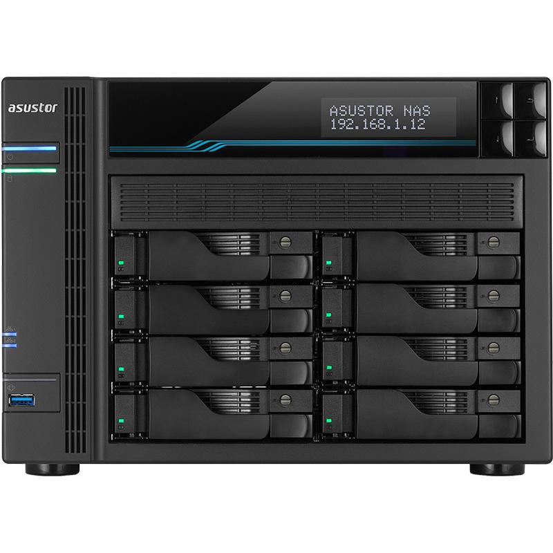 NAS 8ベイ Intel ATOM C3538 2.1GHz Quad-Core 8GB 3年保証 取り寄せ商品