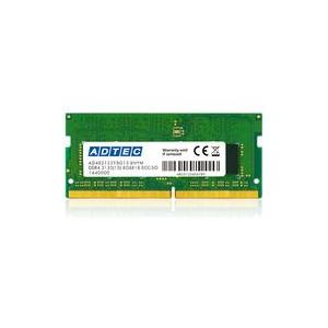 ADTEC DDR4-2400 SO-DIMM ECC 8GB 省電力 取り寄せ商品 : ナノズ