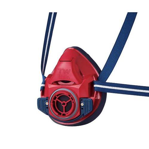 重松製作所 防じん・防毒両検定マスク 茜色雲母 L (1個) 取り寄せ商品 4959382118604 ナノズ ヤフー店 通販