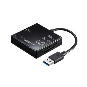 サンワサプライ ADR-3ML39BKN USB3.1 マルチカードリーダー メーカー在庫品｜nanos