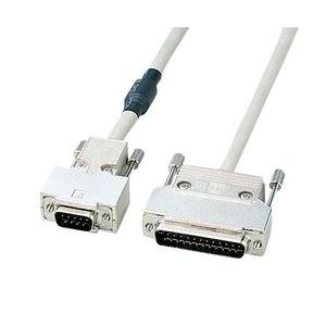 SANWA SUPPLY - RS-232C有線テレビ(モデム・TA・境界線の外側道具・2m) KRS-3102N 取り寄せ商いもの パソコン周辺機器-スマホ、タブレット、パソコン