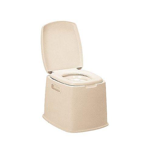 ポータブルトイレ (410×490×370(360)mm) (1台) 取り寄せ商品 : ナノズ