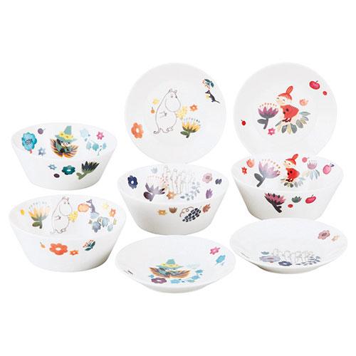 ムーミン ハーバリウム プレート&ボウルセット(13.5cmプレート・13cm