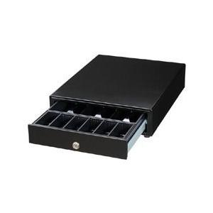 CD-B3336B キャッシドロアー3札6硬貨/紙幣部：フラット収納/ブラック 取り寄せ商品