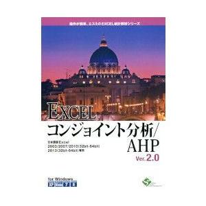 EXCEL統計解析シリーズ EXCELコンジョイント分析/AHP Ver..2.0 1L(対応OS:その他) 取り寄せ商品