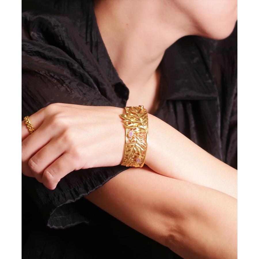 nanotta バングル ブレスレット レディース 22金 22K アンティーク