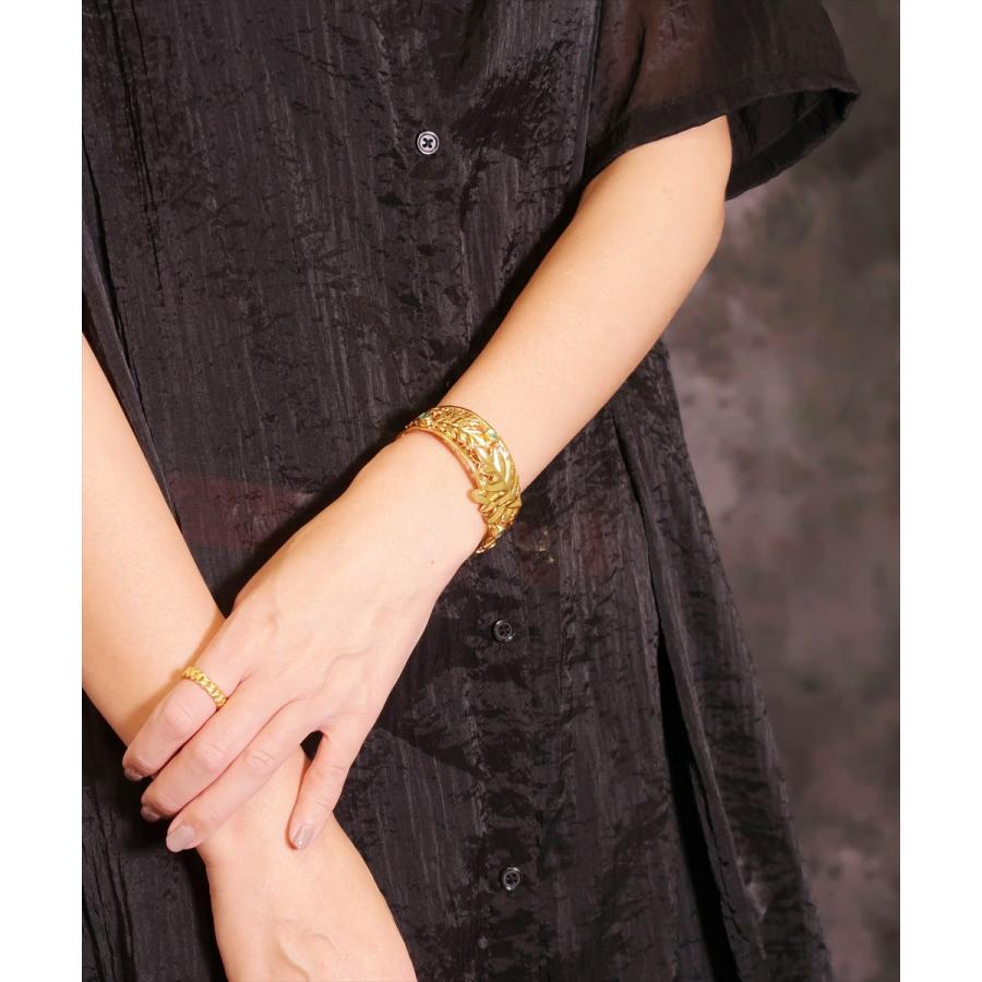 nanotta バングル ブレスレット レディース 22金 22K アンティーク