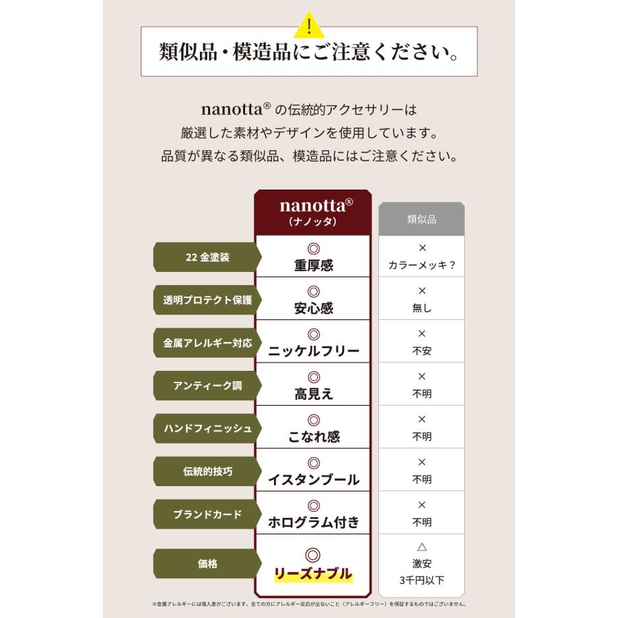 ピアス レディース 22金 22K フープピアス 揺れる アンティーク ゴールド ピアス 蛇 ヘビ へび スネーク スネ nanotta AER025の画像