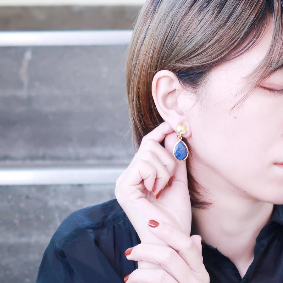 nanotta（ナノッタ） 天然石 イヤリング レディース 22金 22K