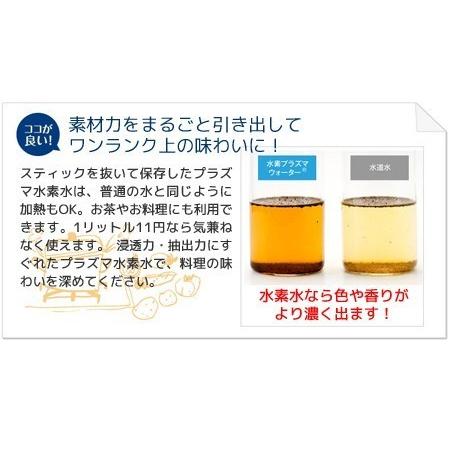 水素水スティック 水素水 簡単！水素水 2本入 美味しい水素水 飲み 