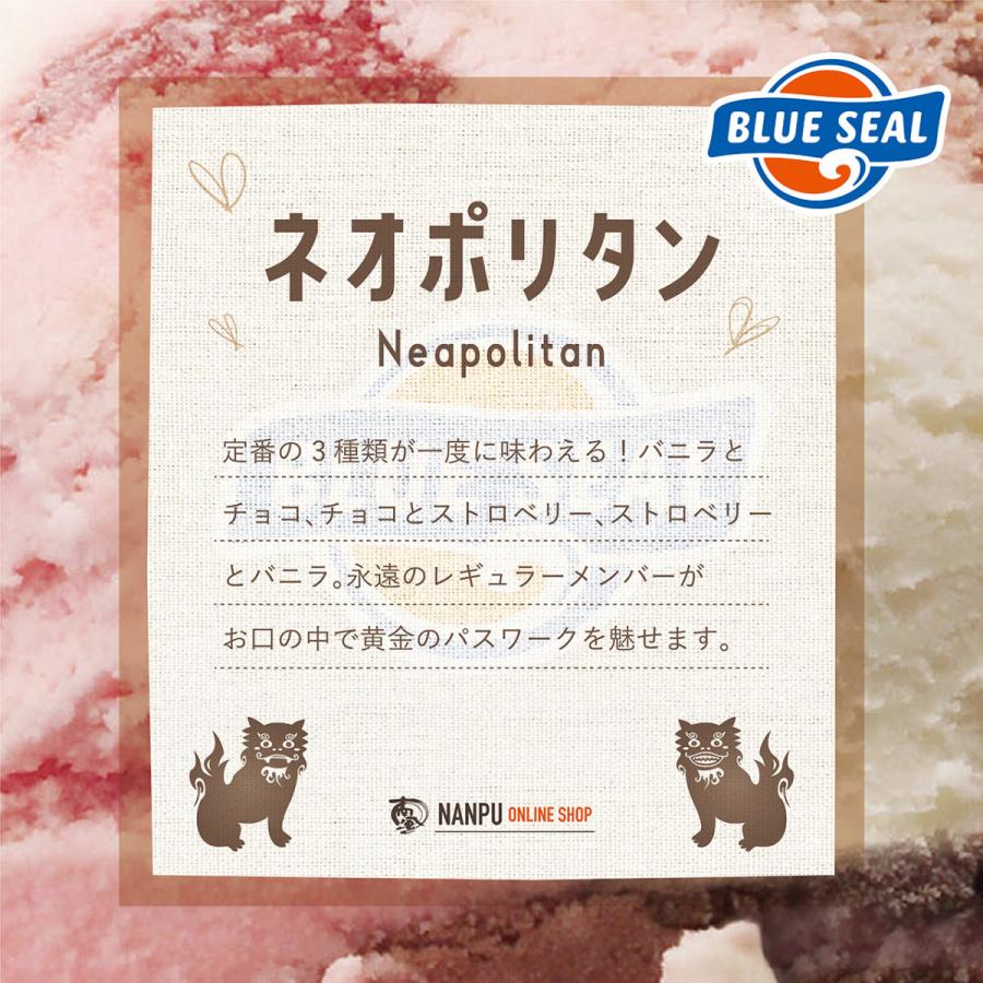 ブルーシールアイス ネオポリタン 通販 業務用 大容量 4リットル 沖縄 アイスクリーム 仕入れ お取り寄せ BLUE SEAL ICE Neapolitan｜nanpu-online｜02