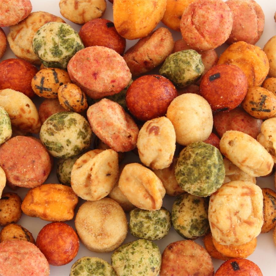 豆菓子ミックス1kg×2袋 業務用大袋 南風堂 人気豆菓子7種ミックス いか