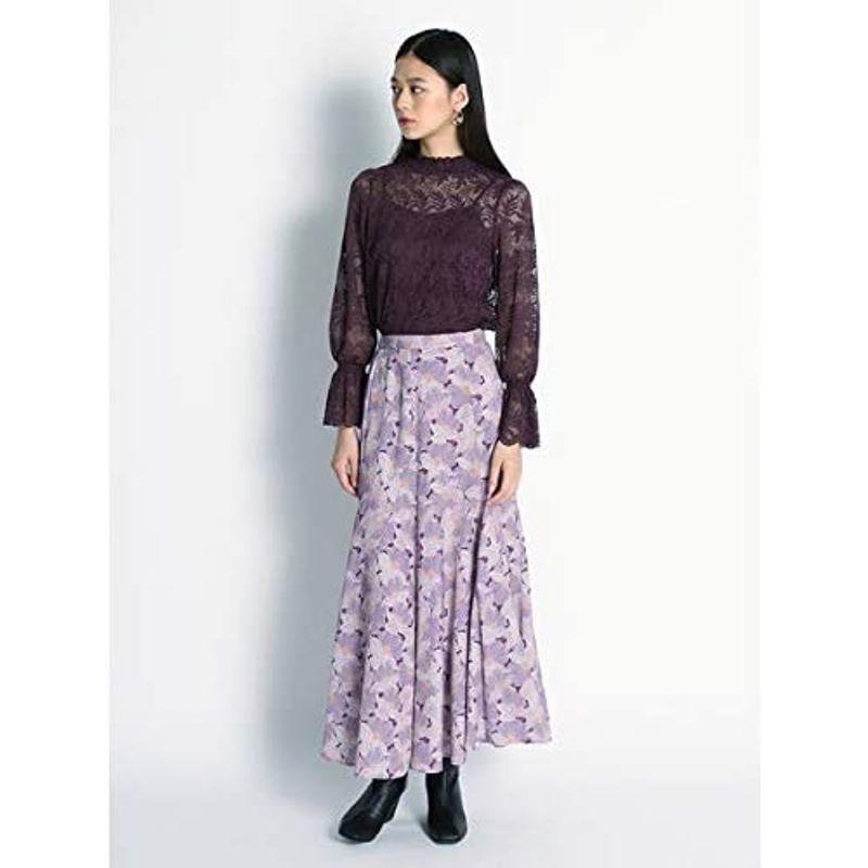 人気カラーの レディース Lwfs4076 パネル切替花柄ロングスカート リリーブラウン Lav サイズ Free F 日本 その他ボトムス パンツ Www Ayacouture Co Uk