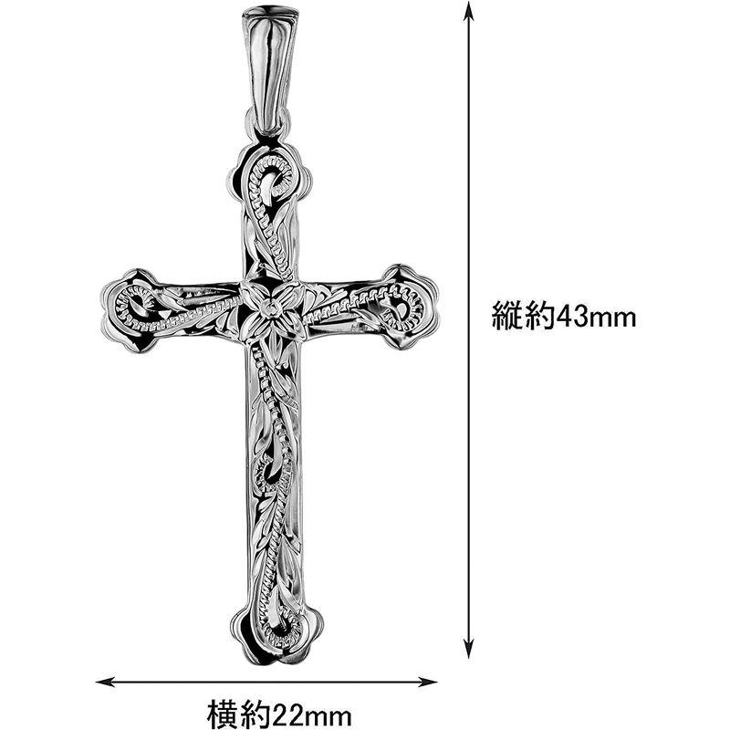 超美品 レイラニ ハワイアンジュエリー クロス プルメリア スクロール彫り ペンダント ネックレス シルバー 925 ロープチェーン50cm付 Miamiadschool Danielmall Com