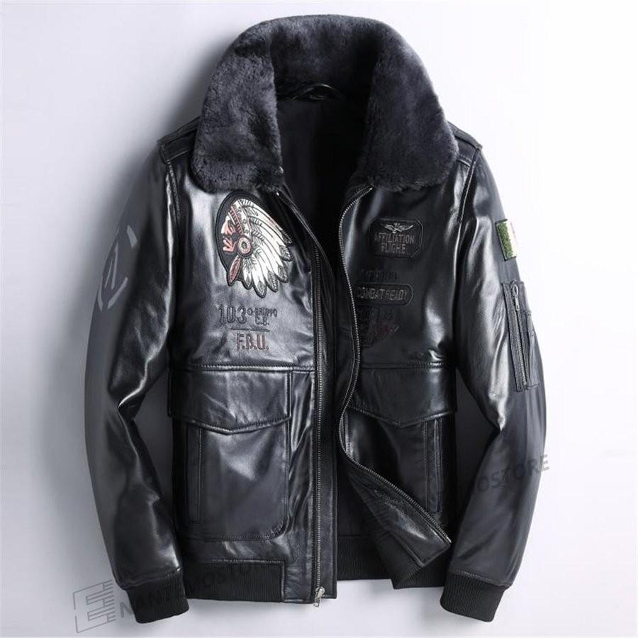 新しいコレクション レザージャケットメンズ 本革本革 ラム羊革 ライダース ジャケット メンズ 厚手 黒 リアルファー シングル 革ジャン Ma 1 Gジャン Da840 なんでも商店 通販 Yahoo ショッピング 公式の Blog Lonolife Com